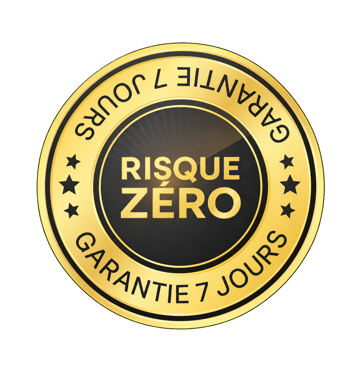 Sceau de garantie de 7 jours
